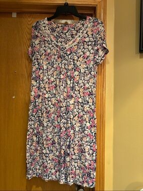Croft & Barrow, short sleeve nightgown, small
